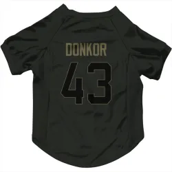 Seattle Seahawks Aaron Donkor Black Service Pet Jersey for Dog & Cat