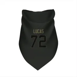 Seattle Seahawks Abraham Lucas Black Service Pet Bandana for Dog & Cat