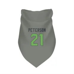 Seattle Seahawks Adrian Peterson Gray Neon Green Pet Bandana for Dog & Cat