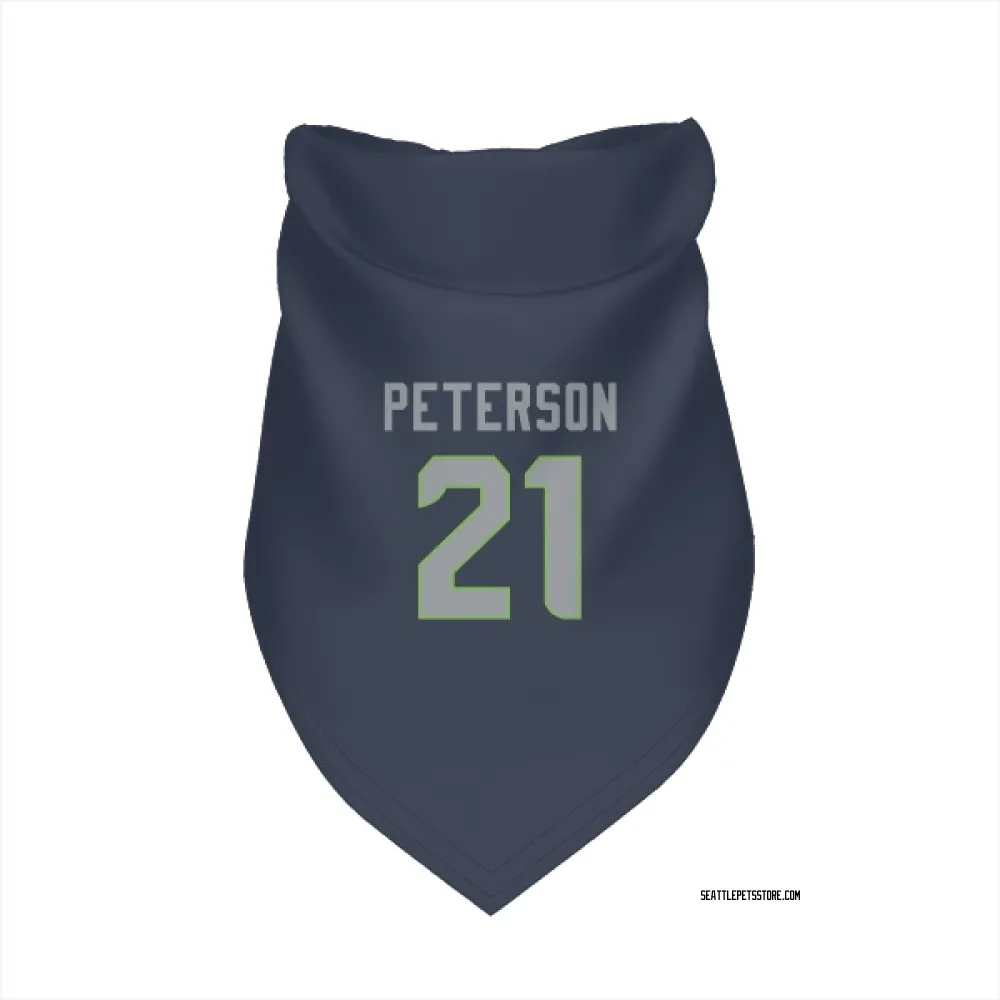 Seattle Seahawks Adrian Peterson Navy Pet Bandana for Dog & Cat