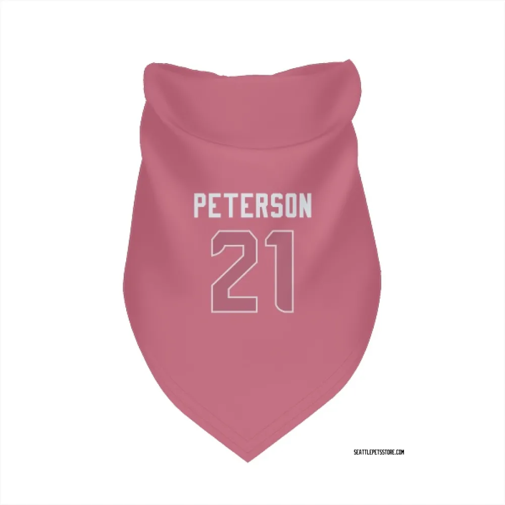 Seattle Seahawks Adrian Peterson Pink Pet Bandana for Dog & Cat