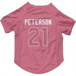 Seattle Seahawks Adrian Peterson Pink Pet Jersey for Dog & Cat