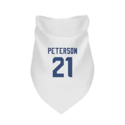 Seattle Seahawks Adrian Peterson White Pet Bandana for Dog & Cat