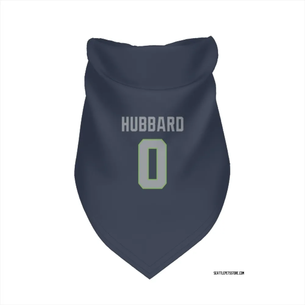 Seattle Seahawks Aidan Hubbard Navy Pet Bandana for Dog & Cat
