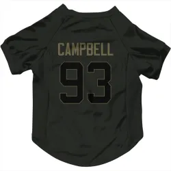 Seattle Seahawks Anthony Campbell Black Service Pet Jersey for Dog & Cat