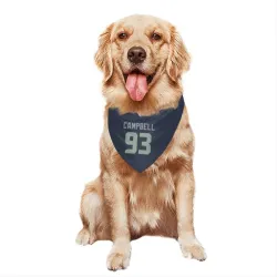 Seattle Seahawks Anthony Campbell Navy Pet Bandana for Dog & Cat