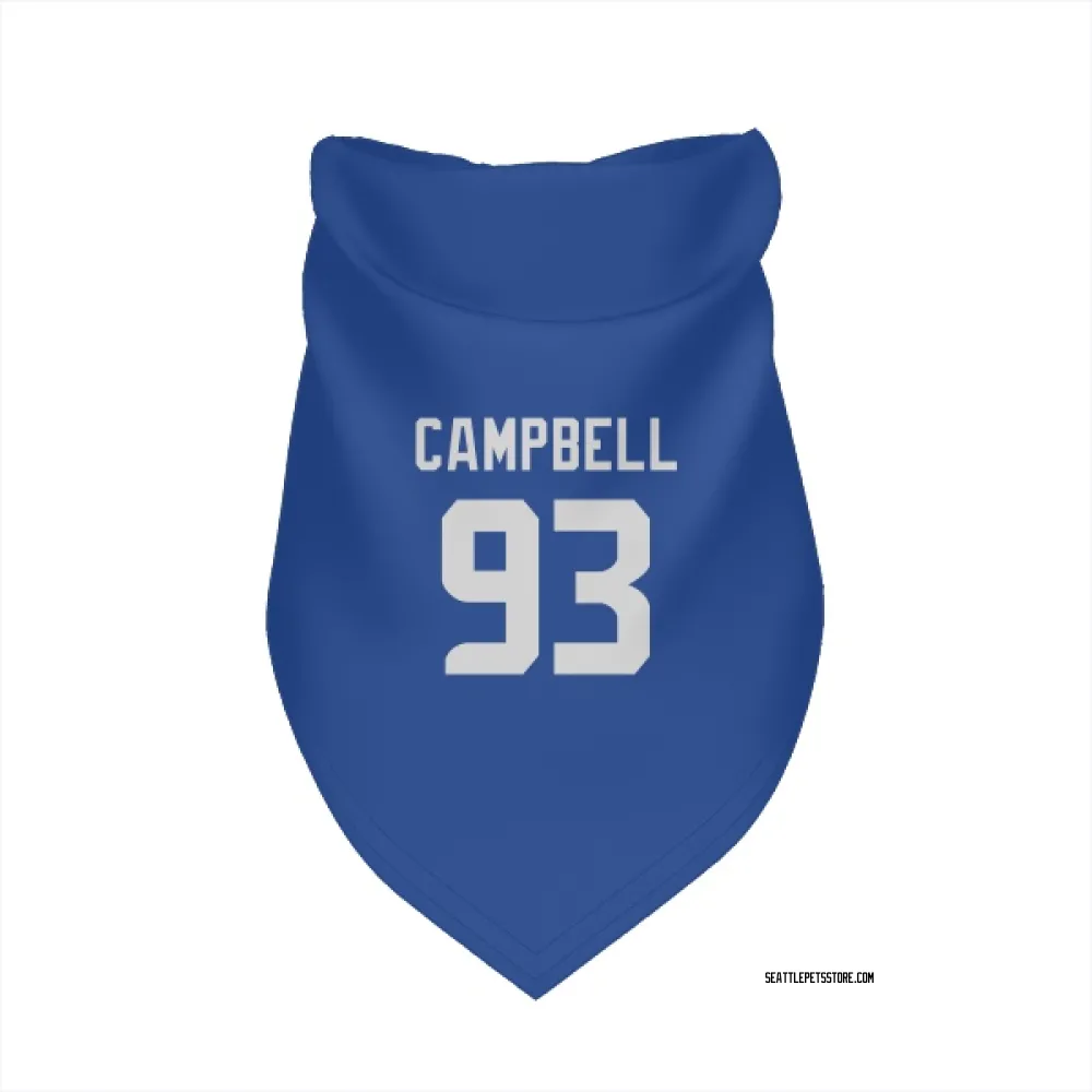 Seattle Seahawks Anthony Campbell Royal Pet Bandana for Dog & Cat