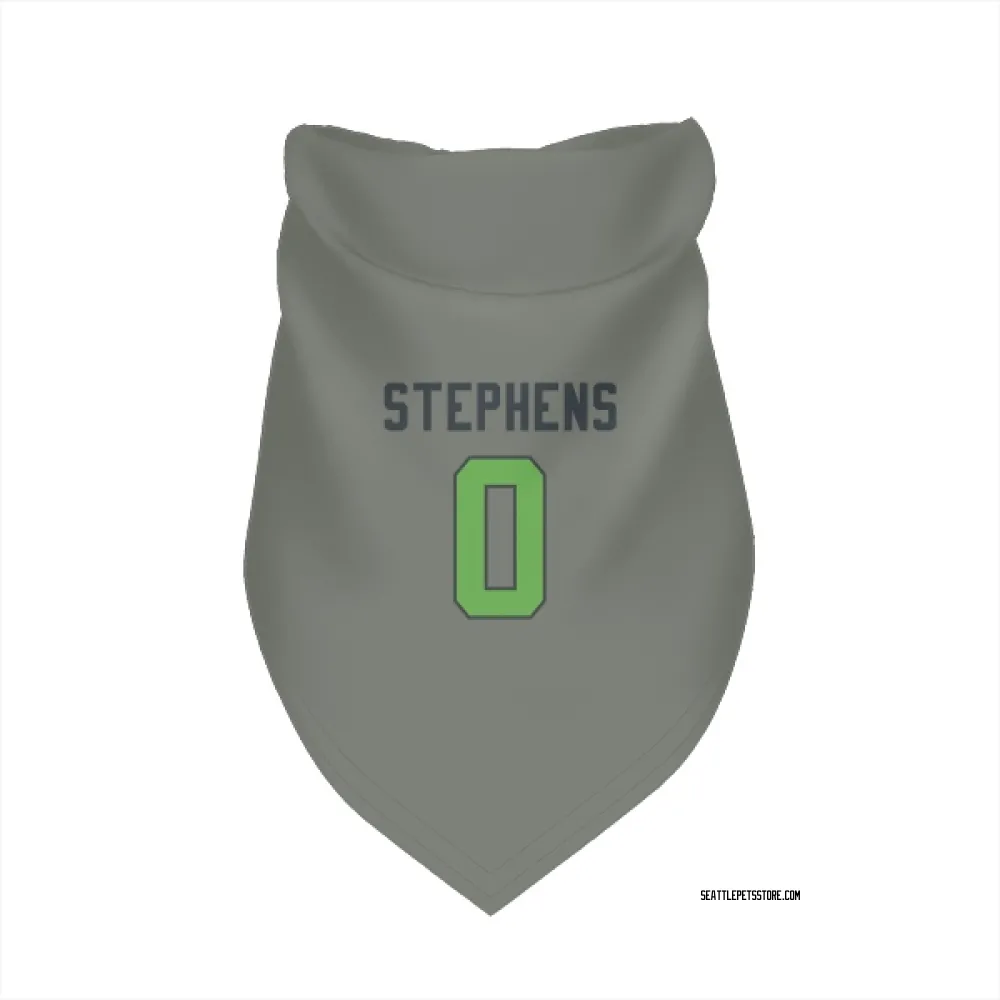 Seattle Seahawks Beau Stephens Gray Neon Green Pet Bandana for Dog & Cat
