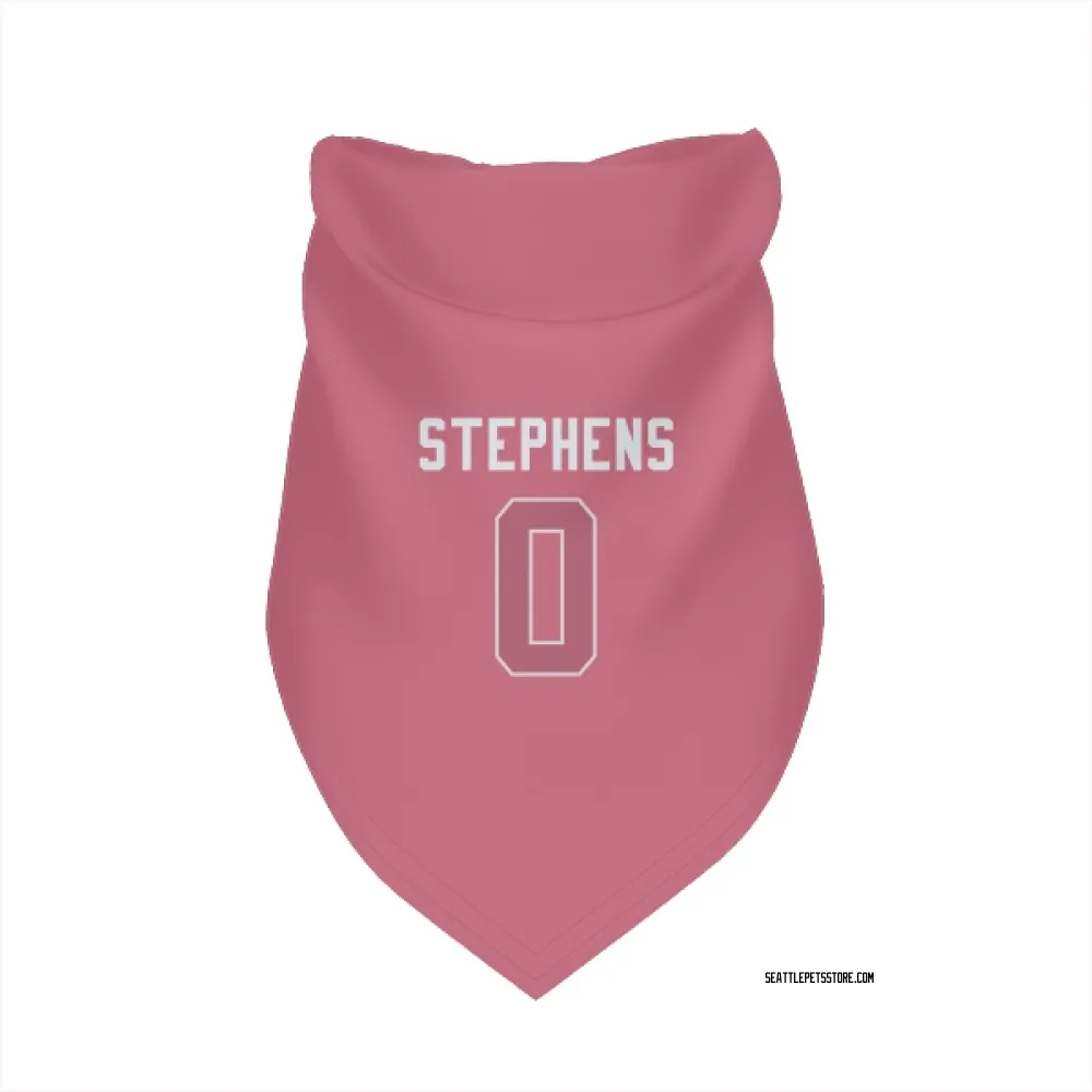 Seattle Seahawks Beau Stephens Pink Pet Bandana for Dog & Cat