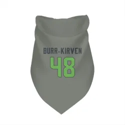 Seattle Seahawks Ben Burr-Kirven Gray Neon Green Pet Bandana for Dog & Cat