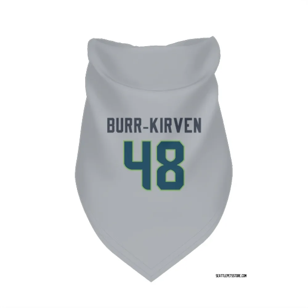 Seattle Seahawks Ben Burr-Kirven Gray Pet Bandana for Dog & Cat