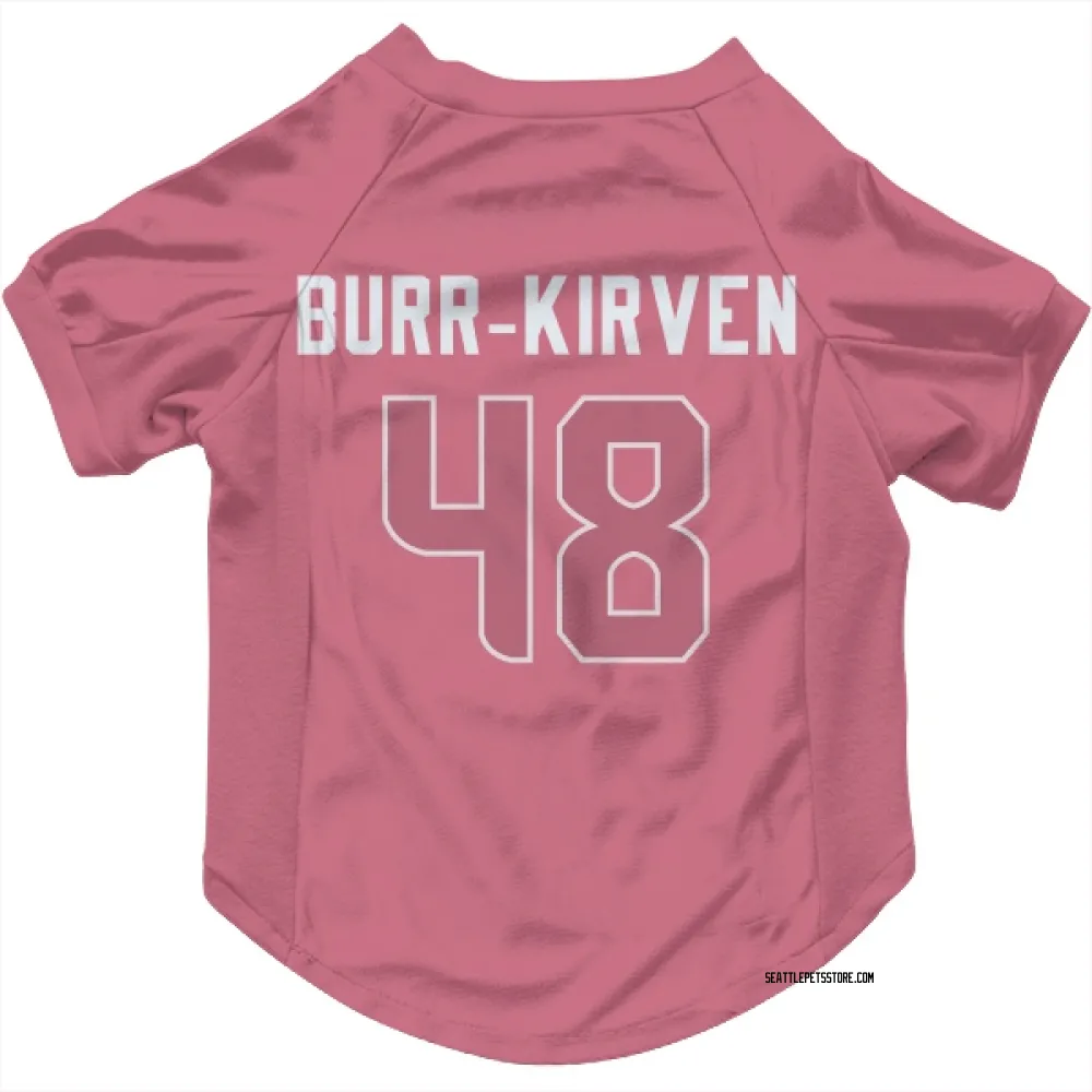 Seattle Seahawks Ben Burr-Kirven Pink Pet Jersey for Dog & Cat