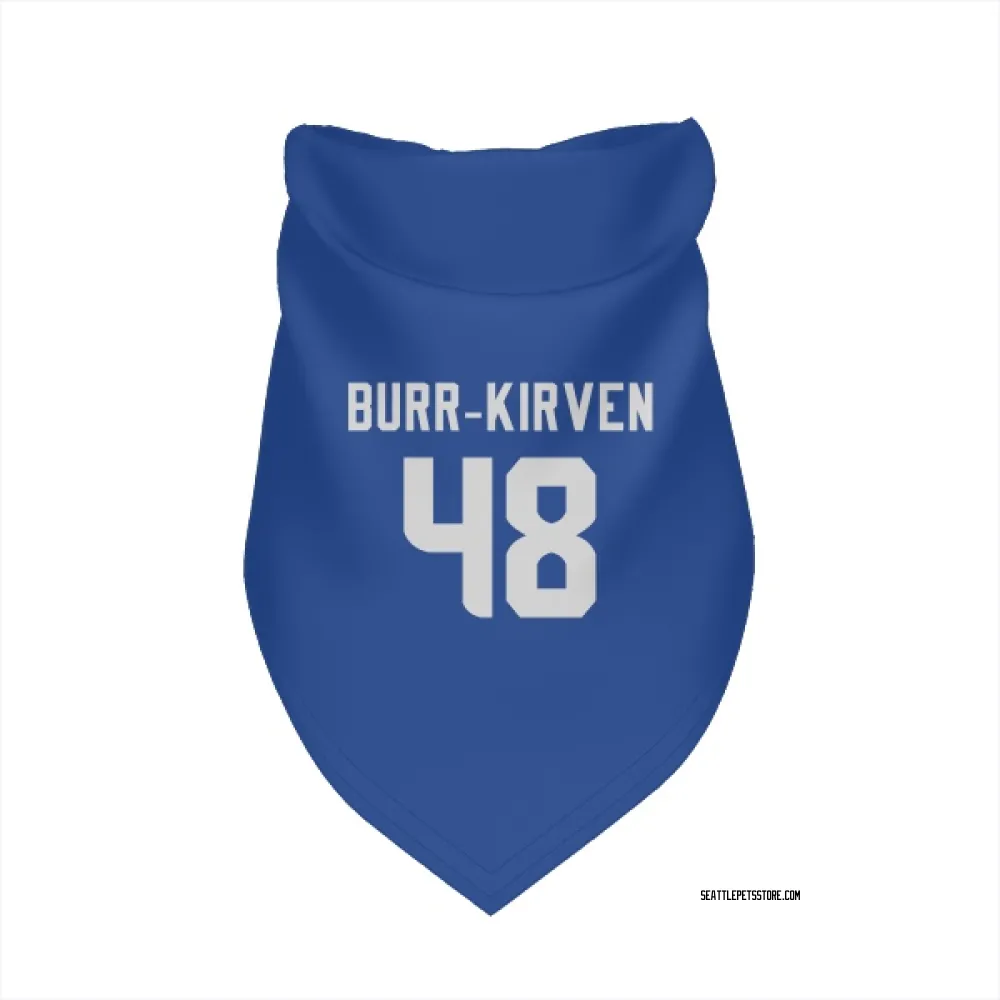 Seattle Seahawks Ben Burr-Kirven Royal Pet Bandana for Dog & Cat