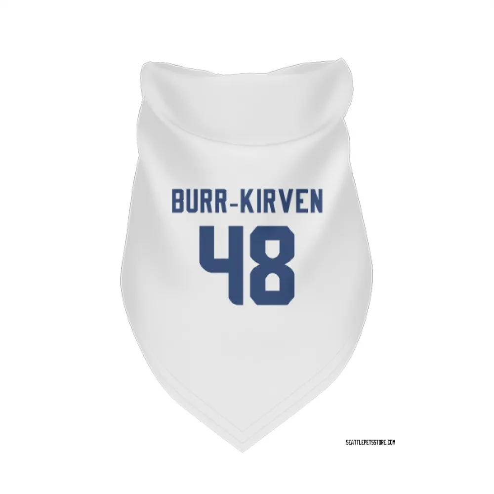 Seattle Seahawks Ben Burr-Kirven White Pet Bandana for Dog & Cat