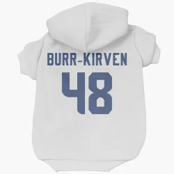 Seattle Seahawks Ben Burr-Kirven White Pet Hoodie for Dog & Cat