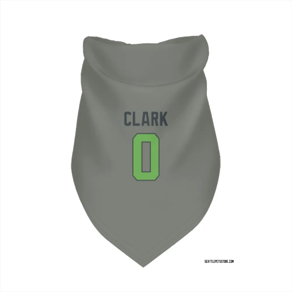 Seattle Seahawks Bud Clark Gray Neon Green Pet Bandana for Dog & Cat