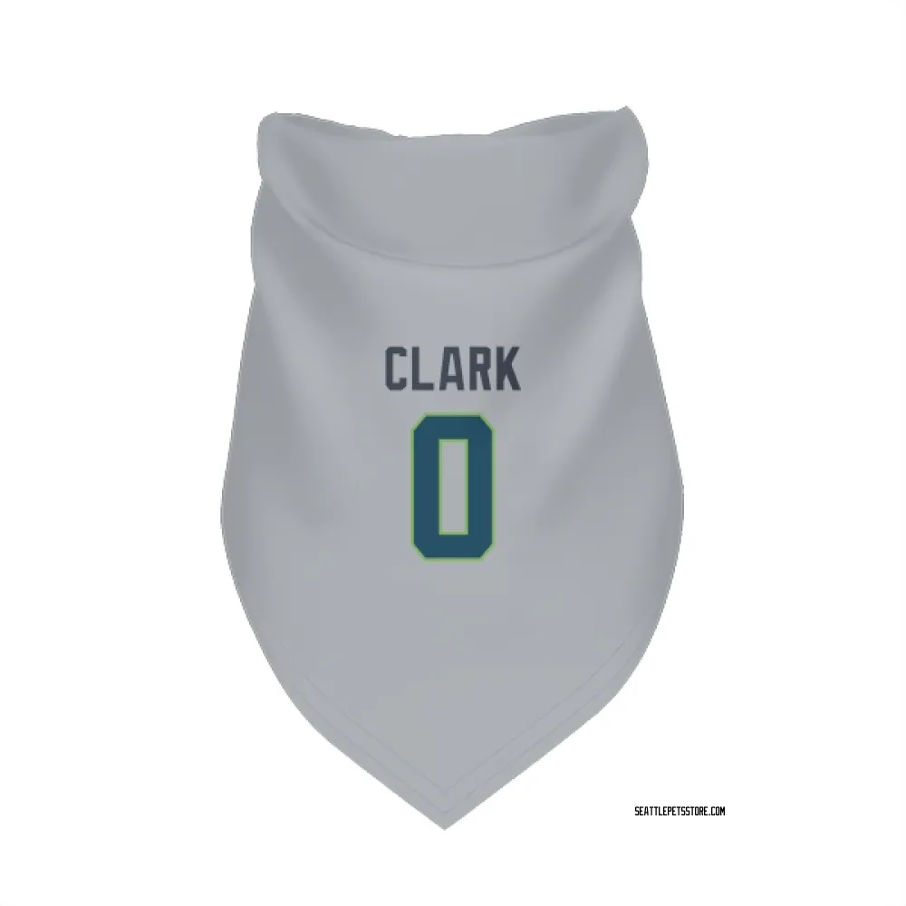 Seattle Seahawks Bud Clark Gray Pet Bandana for Dog & Cat