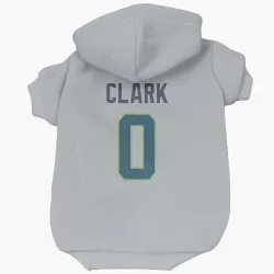 Seattle Seahawks Bud Clark Gray Pet Hoodie for Dog & Cat