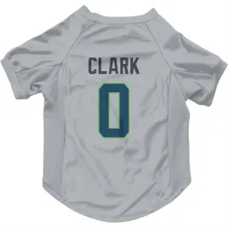 Seattle Seahawks Bud Clark Gray Pet Jersey for Dog & Cat