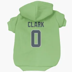 Seattle Seahawks Bud Clark Neon Green Pet Hoodie for Dog & Cat