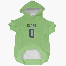 Seattle Seahawks Bud Clark Neon Green Pet Hoodie for Dog & Cat