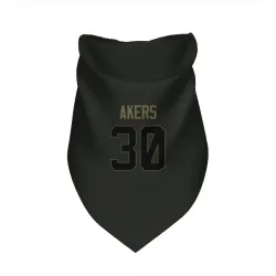 Seattle Seahawks Cam Akers Black Service Pet Bandana for Dog & Cat