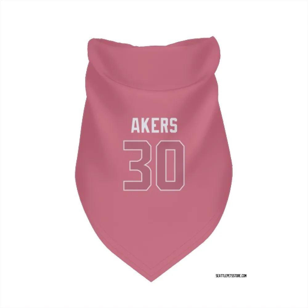Seattle Seahawks Cam Akers Pink Pet Bandana for Dog & Cat