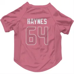 Seattle Seahawks Christian Haynes Pink Pet Jersey for Dog & Cat