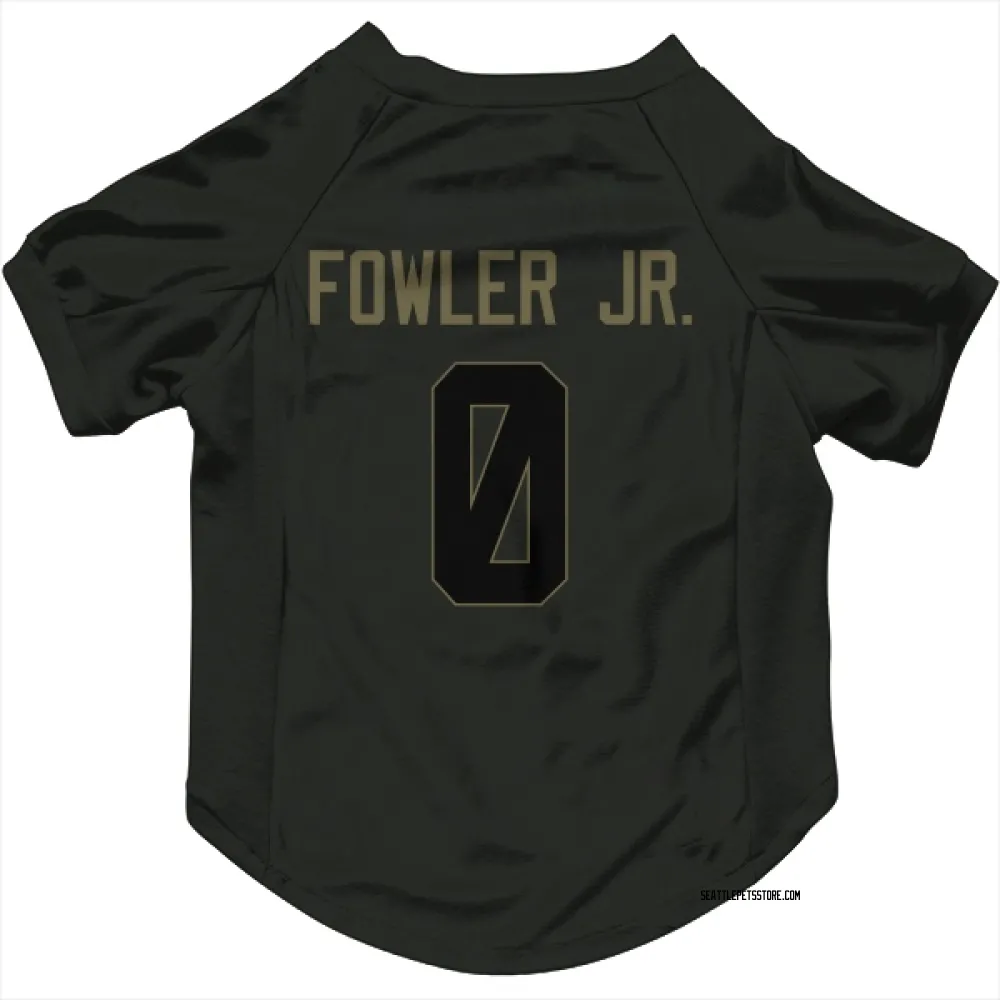 Seattle Seahawks Dante Fowler Jr. Black Service Pet Jersey for Dog & Cat