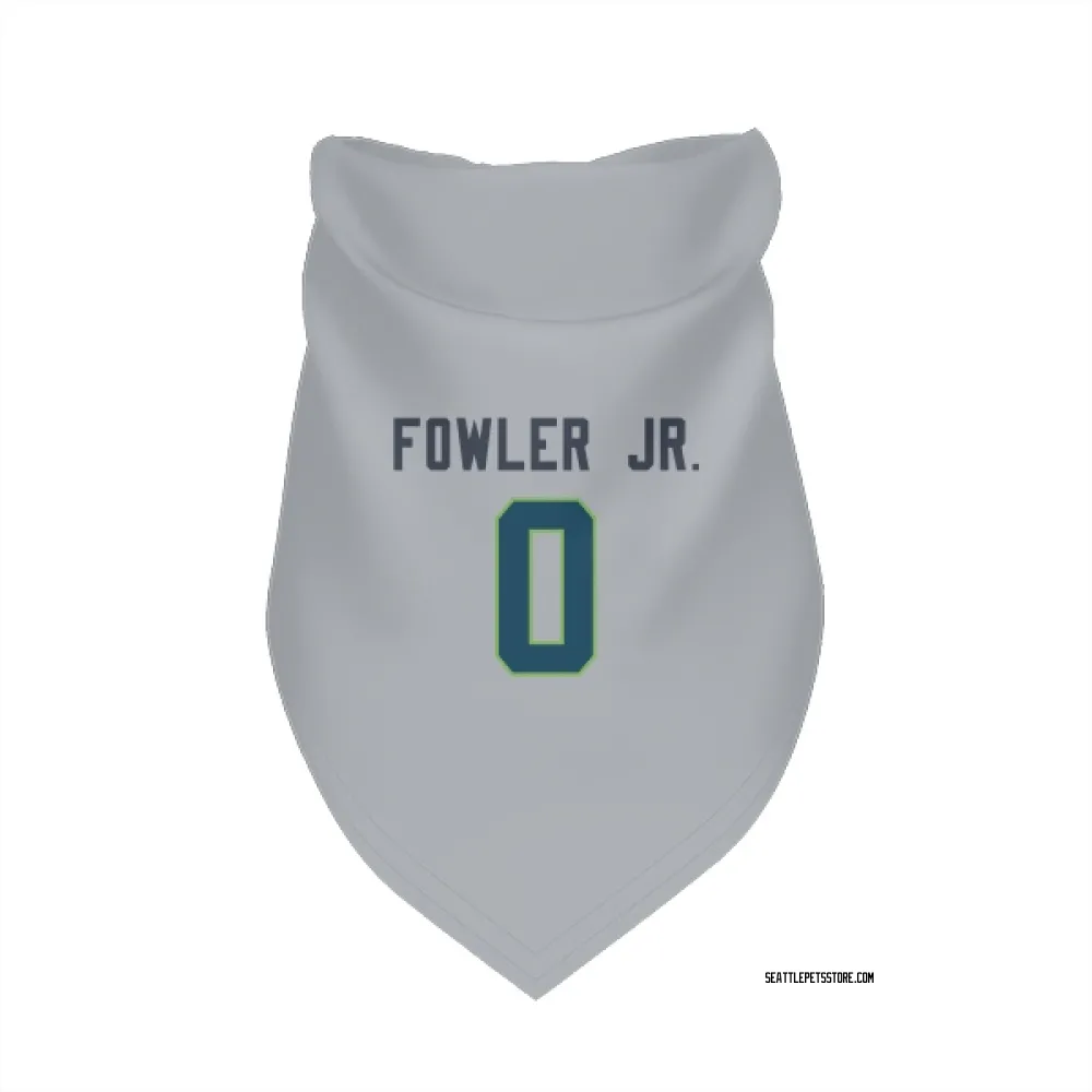 Seattle Seahawks Dante Fowler Jr. Gray Pet Bandana for Dog & Cat