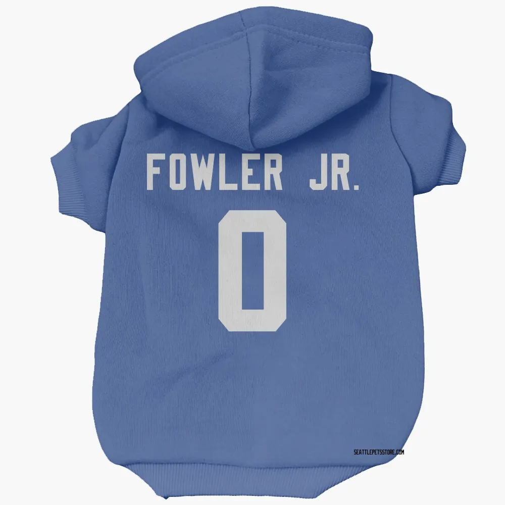 Seattle Seahawks Dante Fowler Jr. Royal Pet Hoodie for Dog & Cat