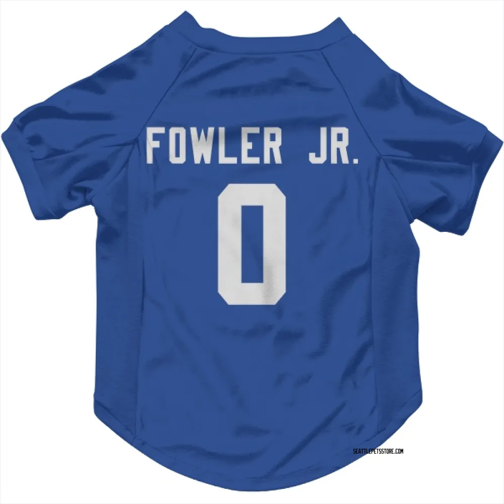 Seattle Seahawks Dante Fowler Jr. Royal Pet Jersey for Dog & Cat