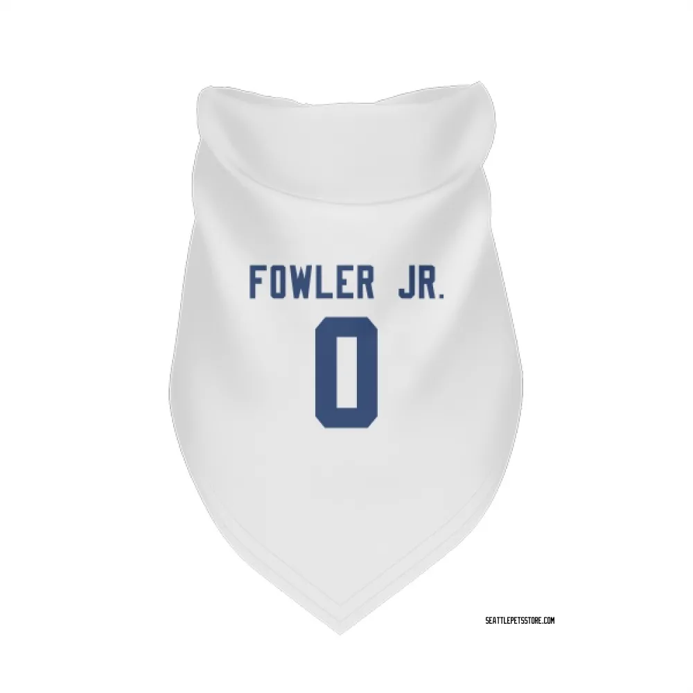 Seattle Seahawks Dante Fowler Jr. White Pet Bandana for Dog & Cat