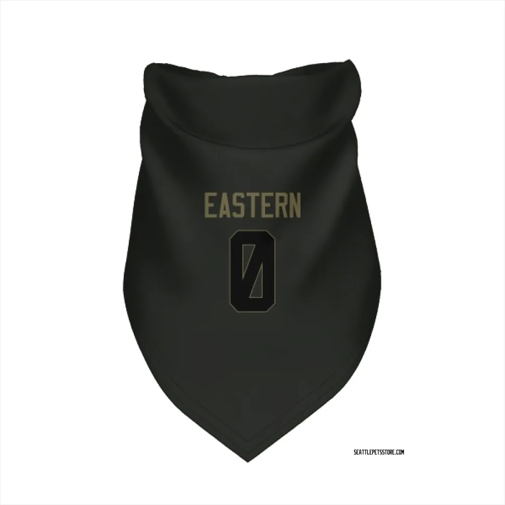 Seattle Seahawks Deven Eastern Black Service Pet Bandana for Dog & Cat