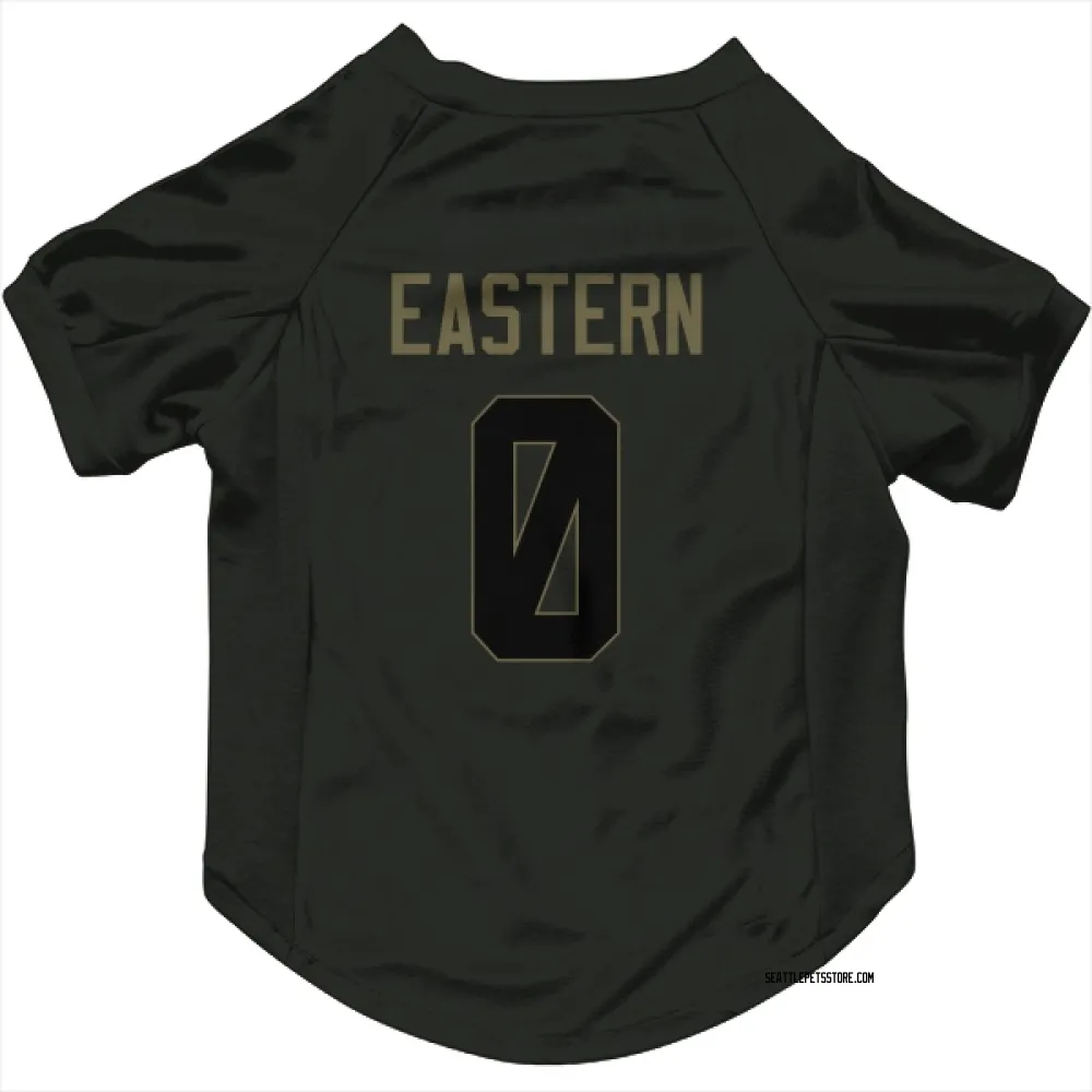 Seattle Seahawks Deven Eastern Black Service Pet Jersey for Dog & Cat