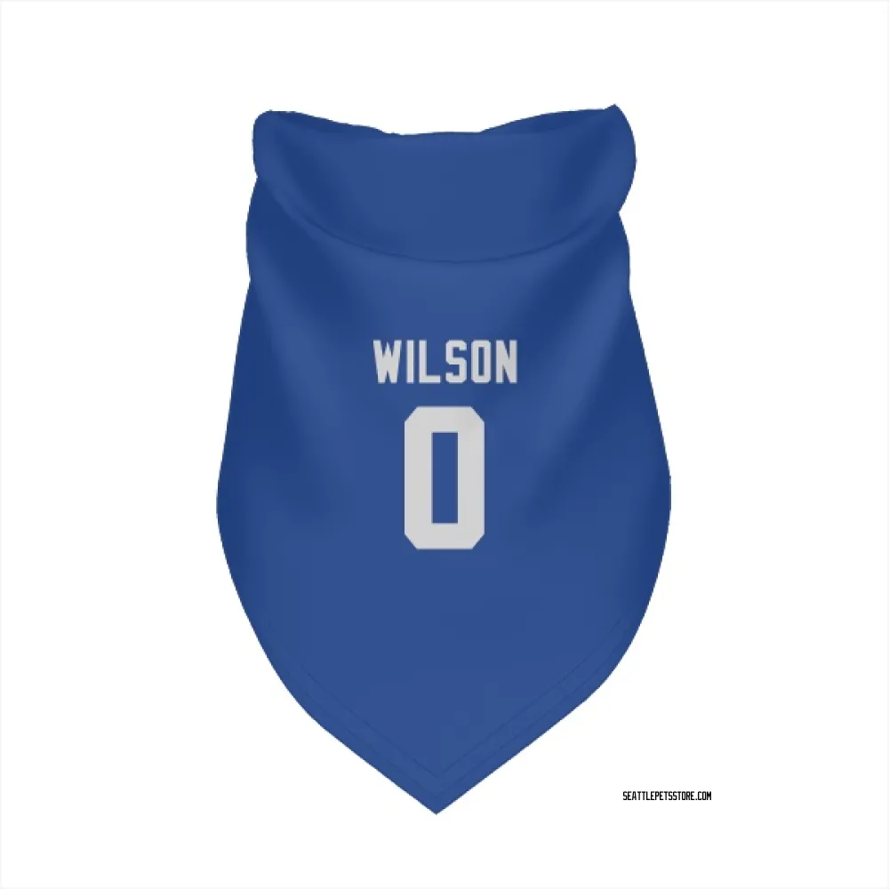 Seattle Seahawks Emanuel Wilson Royal Pet Bandana for Dog & Cat