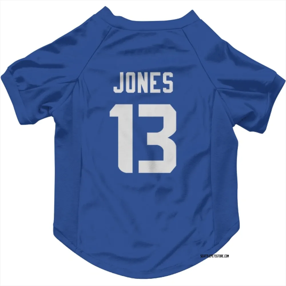 Seattle Seahawks Ernest Jones IV Royal Pet Jersey for Dog & Cat