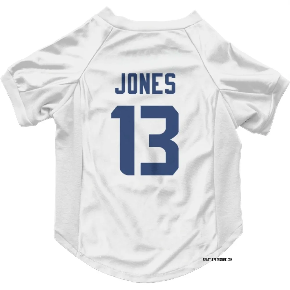 Seattle Seahawks Ernest Jones IV White Pet Jersey for Dog & Cat