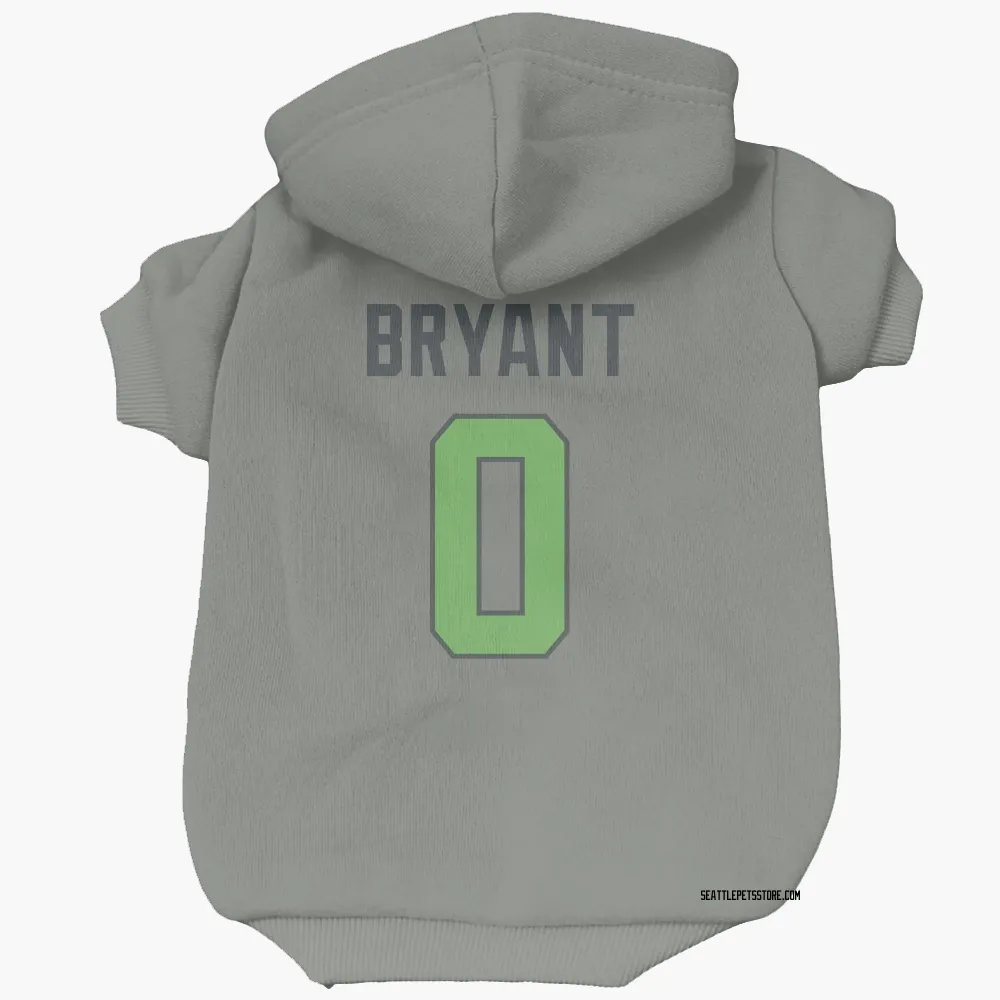 Seattle Seahawks Harrison Bryant Gray Neon Green Pet Hoodie for Dog & Cat