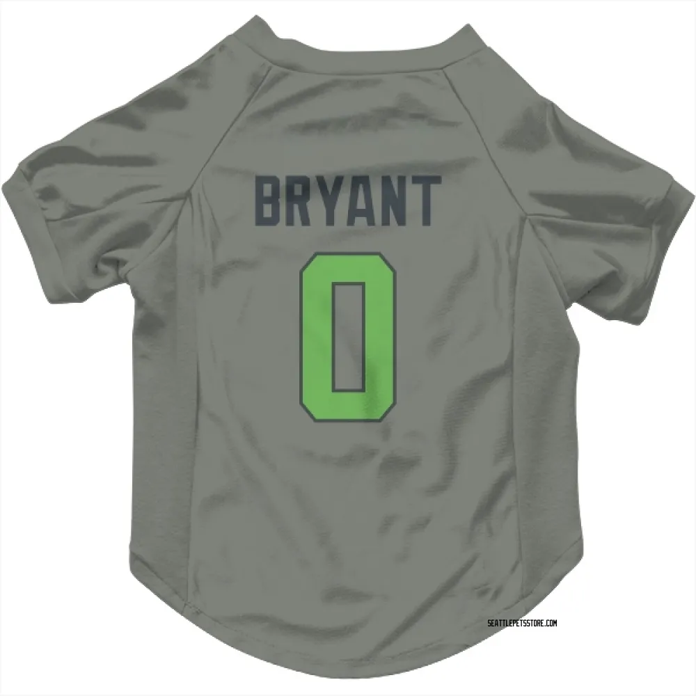Seattle Seahawks Harrison Bryant Gray Neon Green Pet Jersey for Dog & Cat