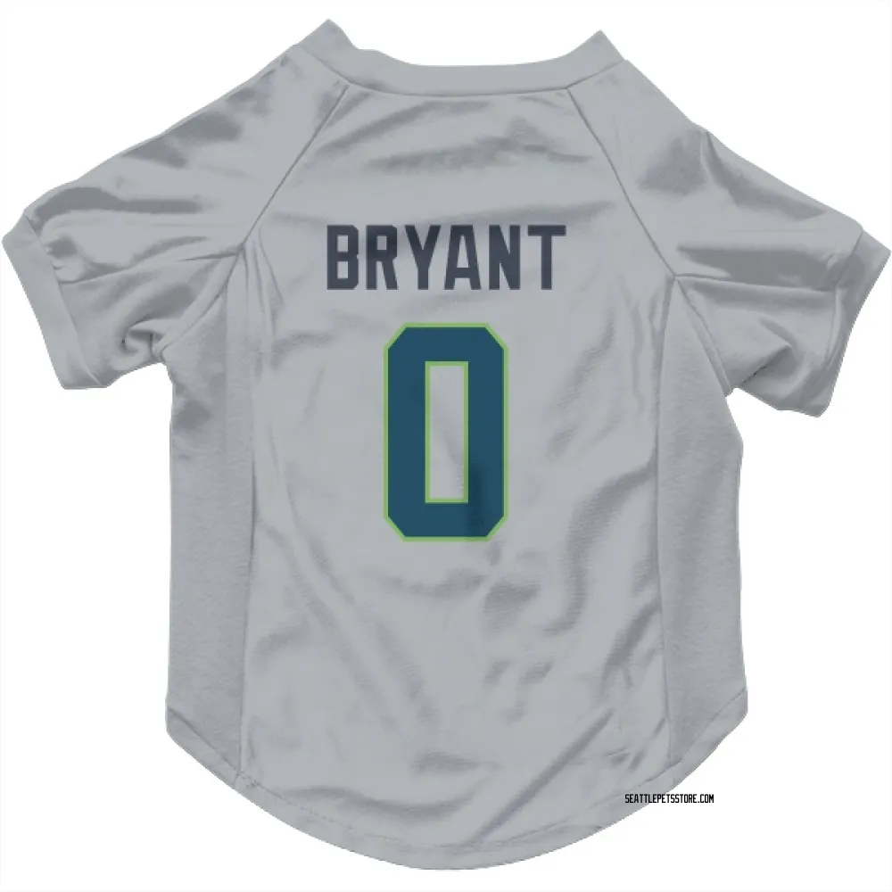 Seattle Seahawks Harrison Bryant Gray Pet Jersey for Dog & Cat