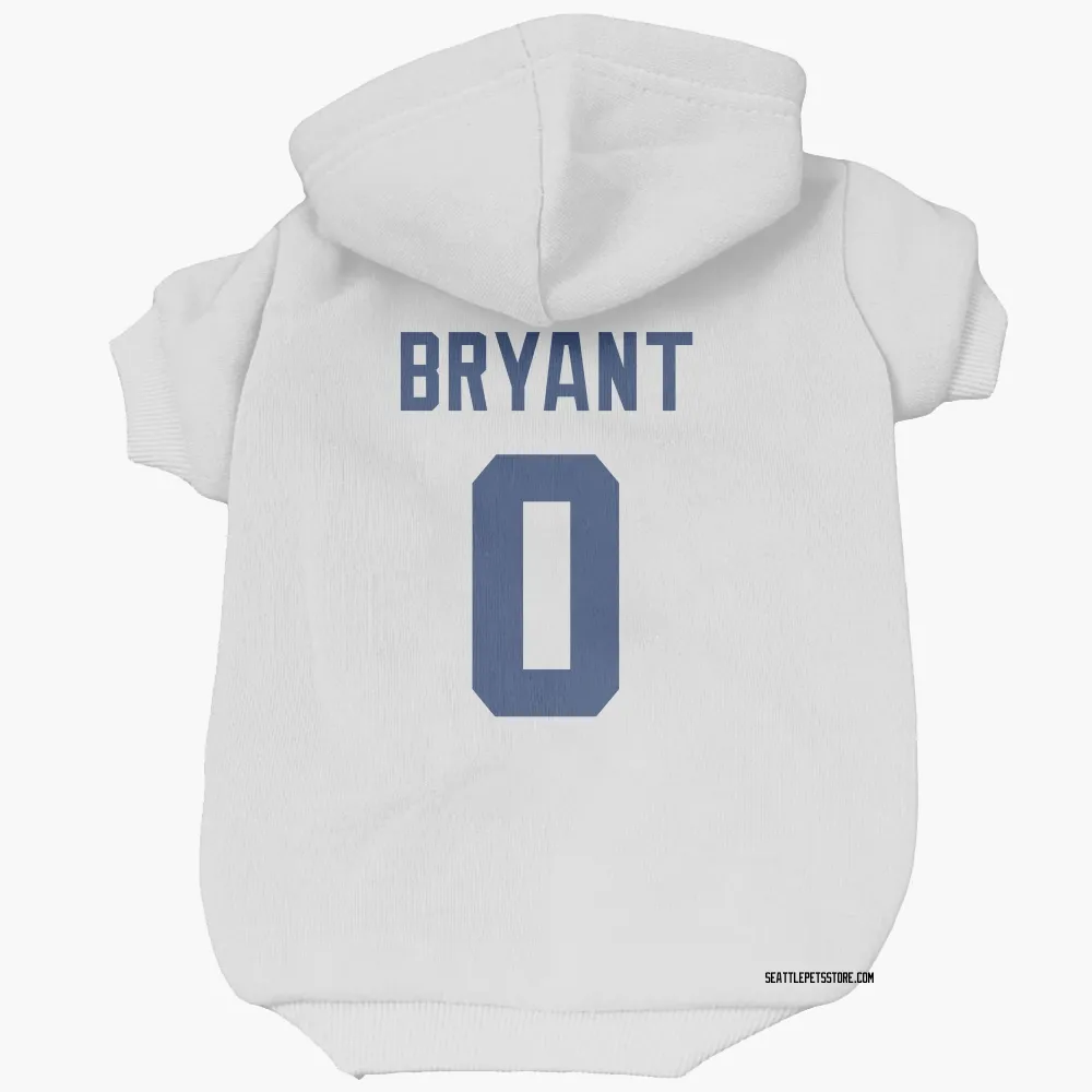 Seattle Seahawks Harrison Bryant White Pet Hoodie for Dog & Cat