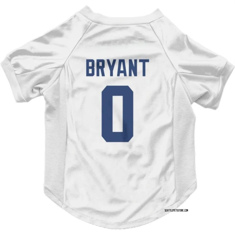 Seattle Seahawks Harrison Bryant White Pet Jersey for Dog & Cat