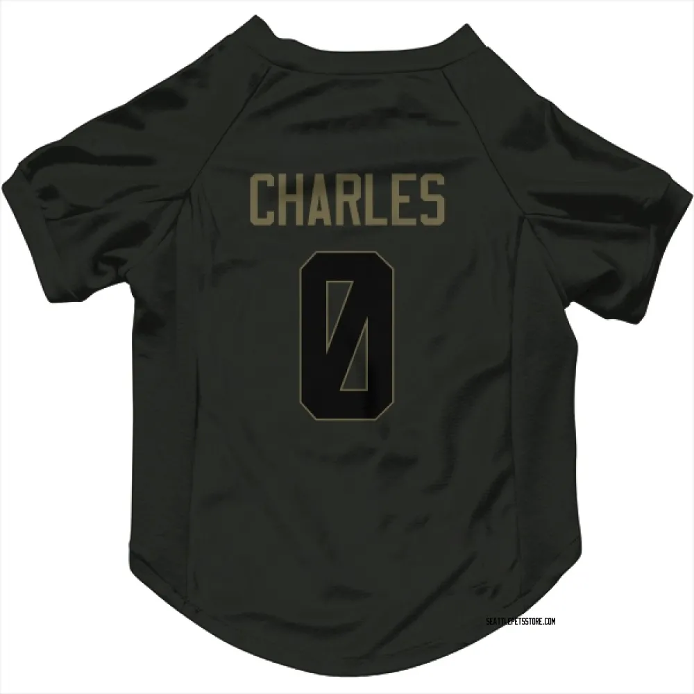 Seattle Seahawks Irvin Charles Black Service Pet Jersey for Dog & Cat
