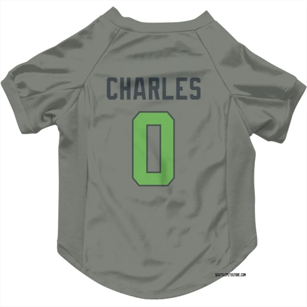 Seattle Seahawks Irvin Charles Gray Neon Green Pet Jersey for Dog & Cat