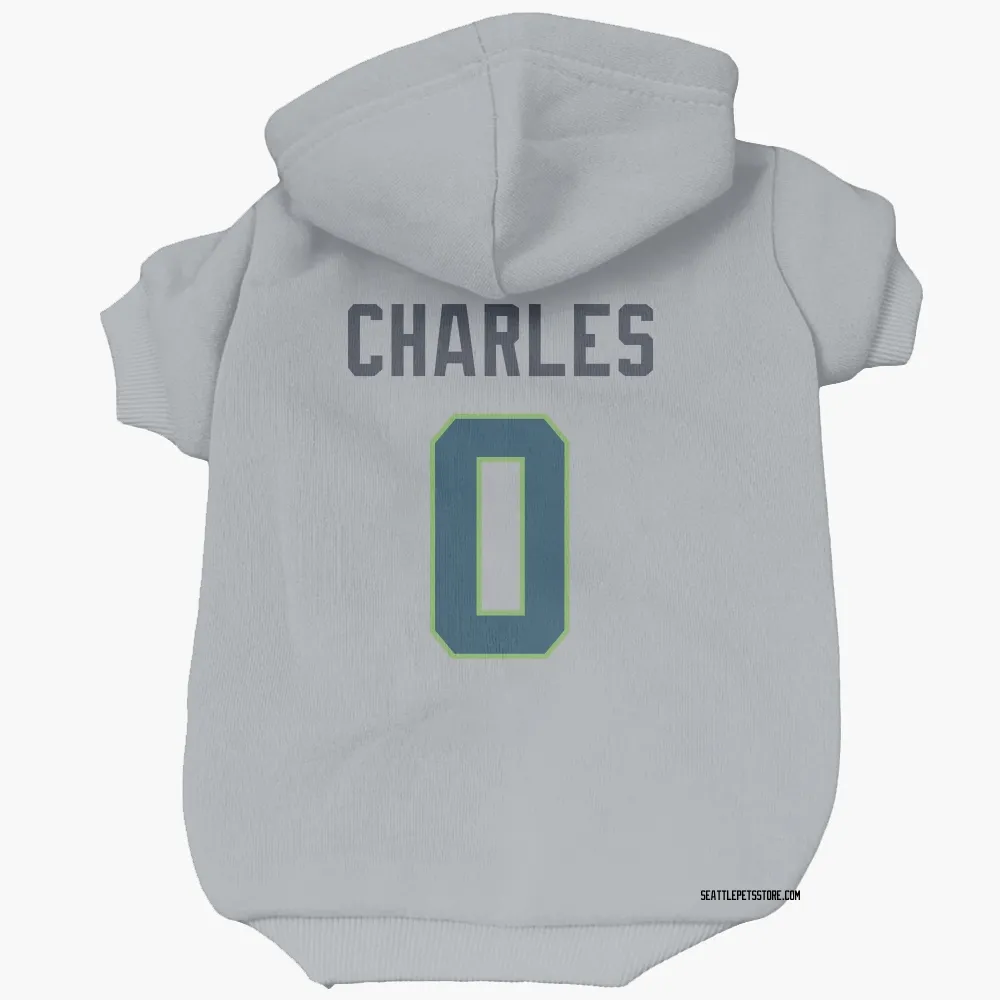 Seattle Seahawks Irvin Charles Gray Pet Hoodie for Dog & Cat