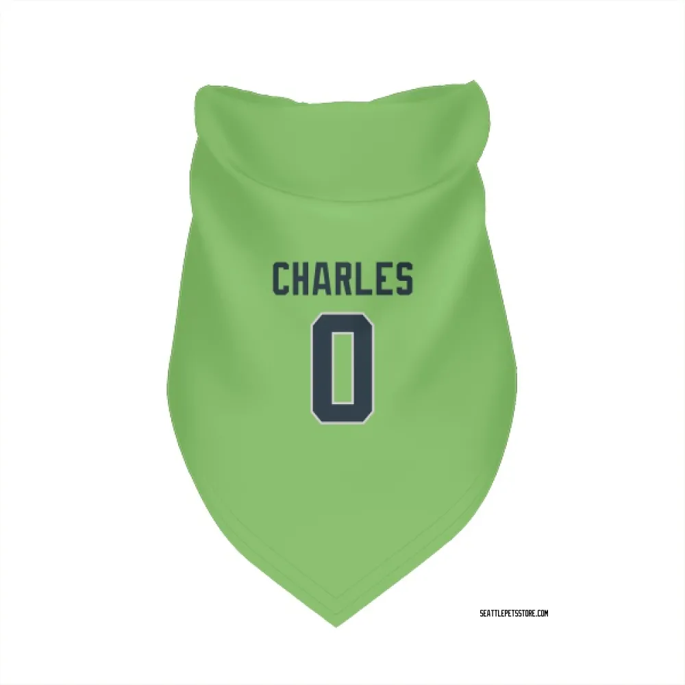 Seattle Seahawks Irvin Charles Neon Green Pet Bandana for Dog & Cat