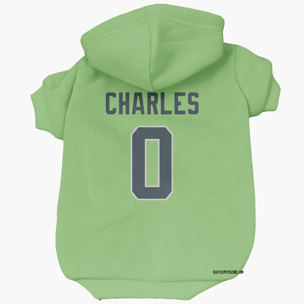 Seattle Seahawks Irvin Charles Neon Green Pet Hoodie for Dog & Cat