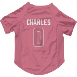 Seattle Seahawks Irvin Charles Pink Pet Jersey for Dog & Cat