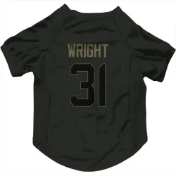 Seattle Seahawks Jacardia Wright Black Service Pet Jersey for Dog & Cat